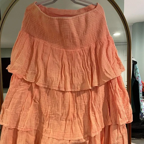 Free People Maxi Skirt XL NWT - Picture 7 of 13